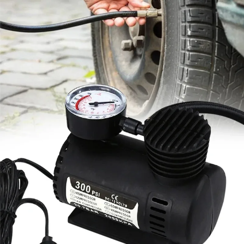 Vacuum Chamber Kit With Pump - 12V 300PSI Electric Inflator Mini Air