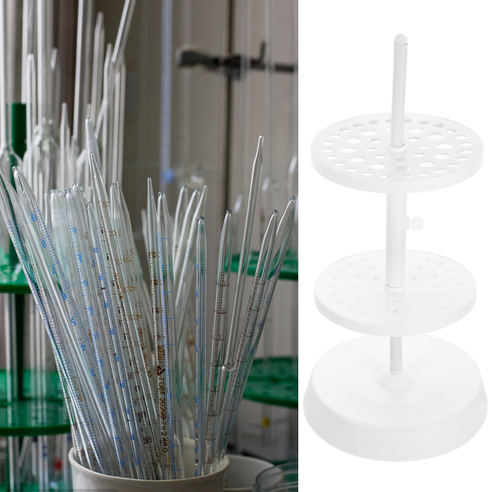 Plastic Pipette Round Stand Br - Lab Equipment 评论和价格