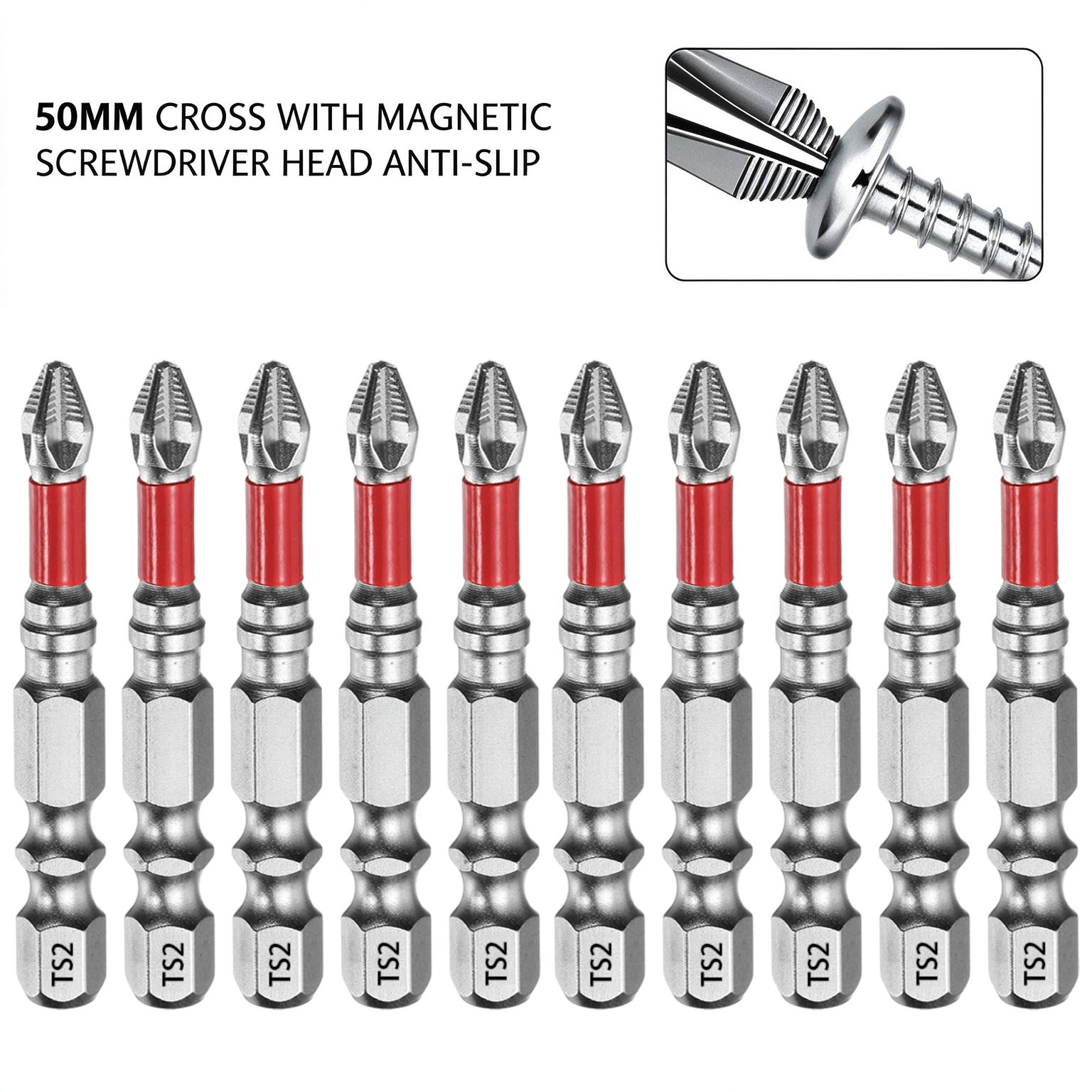 25Pcs 50mm Professional Long S - Industrial Tools 评论和价格