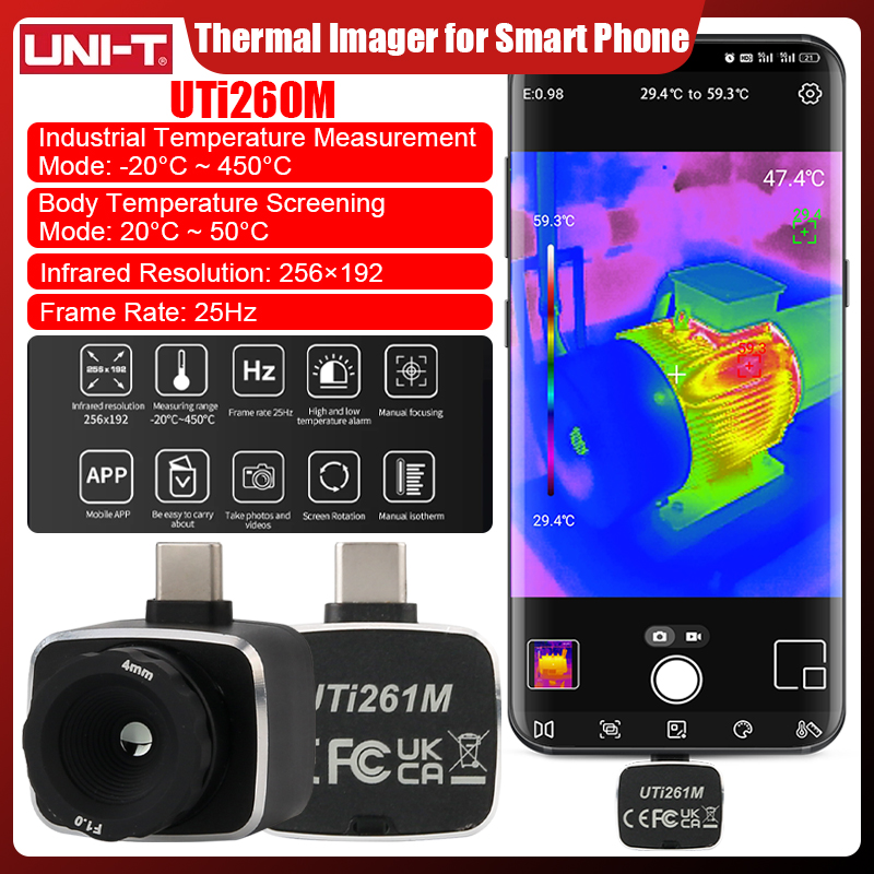 UNI-T UTi261M Thermal Camera 2 - Thermal Imaging Camera Pcb Repair 评论和价格